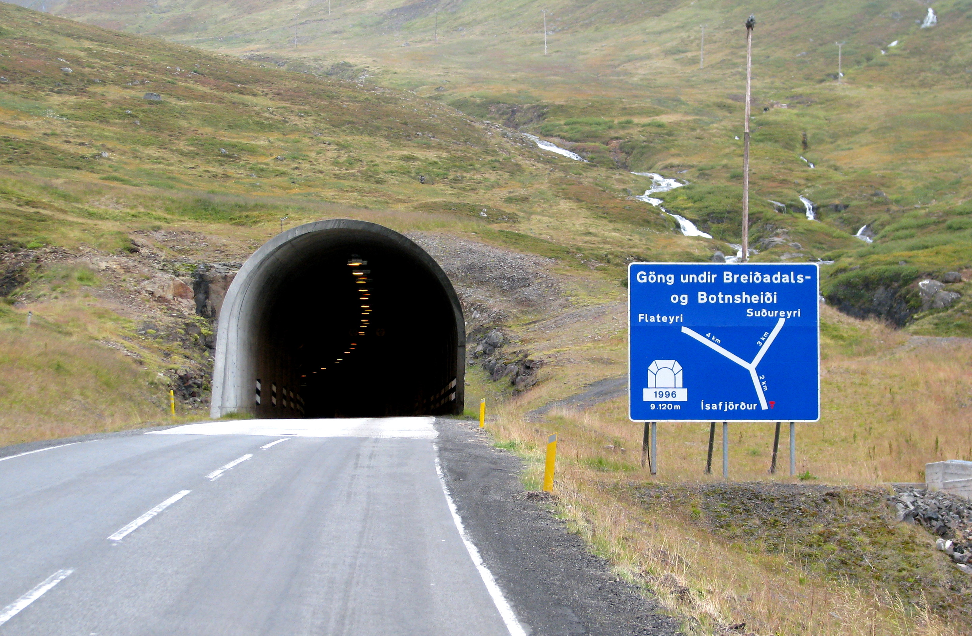 Westfjord tunnel